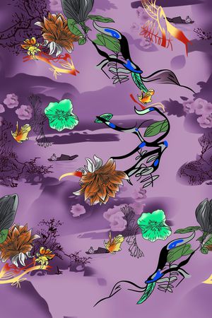 数码华亿平台印花华亿平台图片