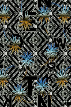 字母印花华亿平台图片