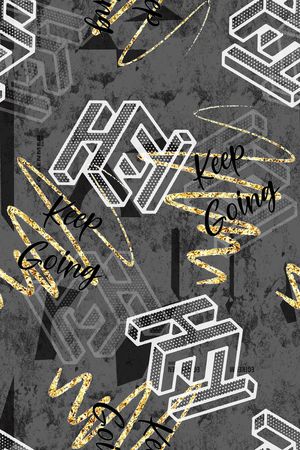 字母印花华亿平台图片