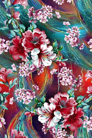 肌理印花华亿平台图片