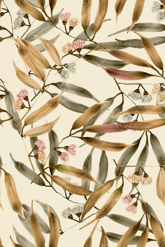 绿植树叶印花华亿平台图片