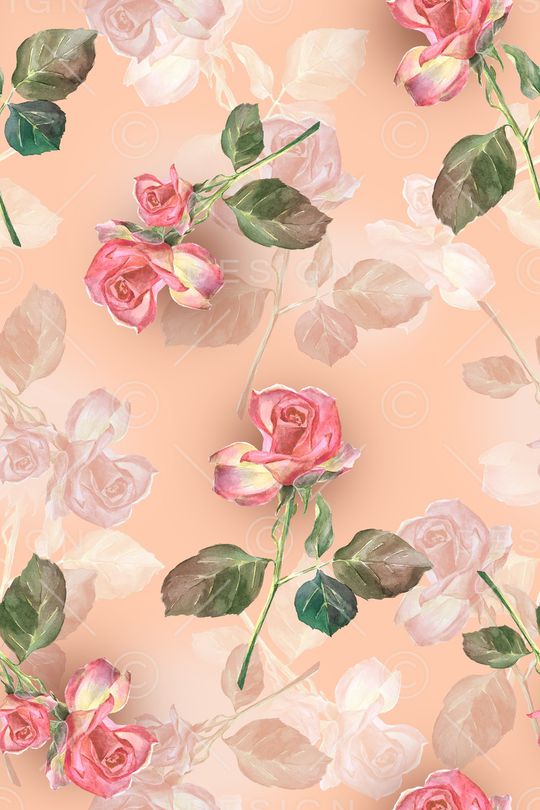 绿植树叶印花华亿平台图片