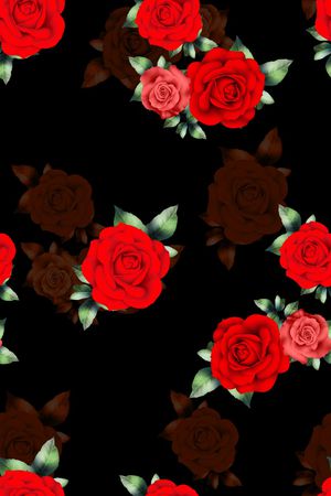 绿植树叶印花华亿平台图片