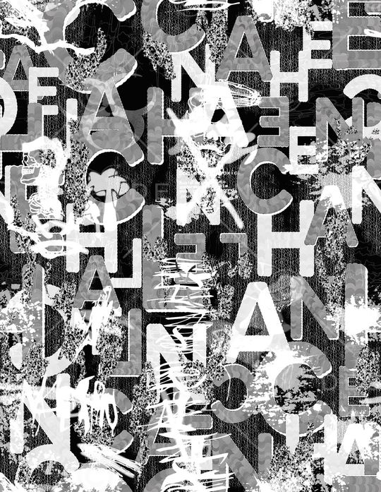 字母印花华亿平台图片