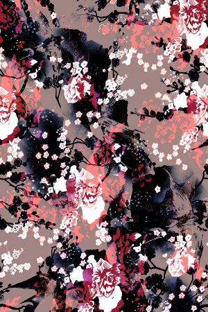 定位花印花华亿平台图片