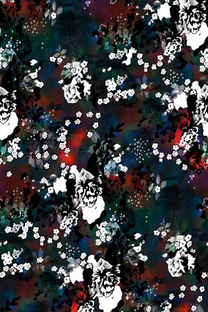 定位花印花华亿平台图片