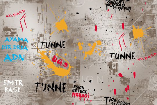 字母印花华亿平台图片