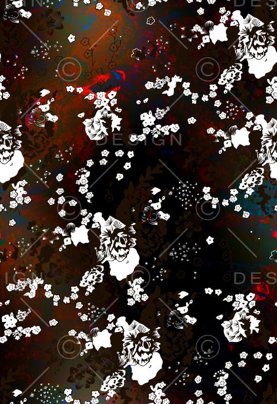 定位花印花华亿平台图片