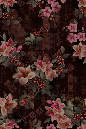 民族风印花华亿平台图片