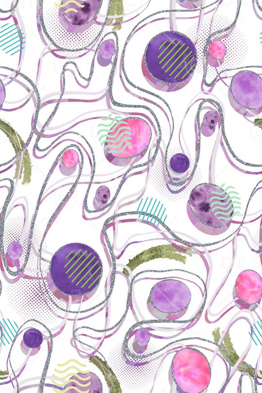 抽象印花华亿平台图片