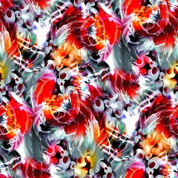 炫彩印花华亿平台图片