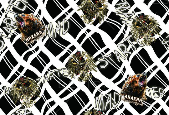 线条印花华亿平台图片