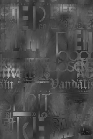 字母印花华亿平台图片