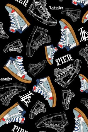 鞋子印花华亿平台图片