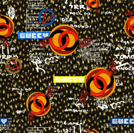 线条印花华亿平台图片