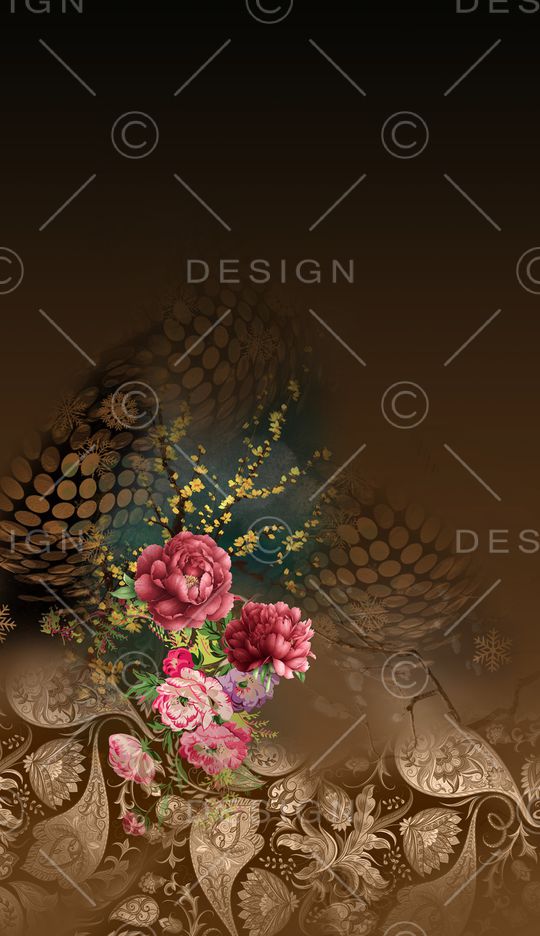 定位花印花华亿平台图片