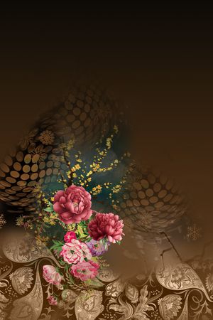 定位花印花华亿平台图片