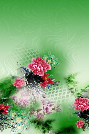 定位花印花华亿平台图片