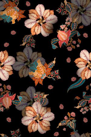 民族风印花华亿平台图片