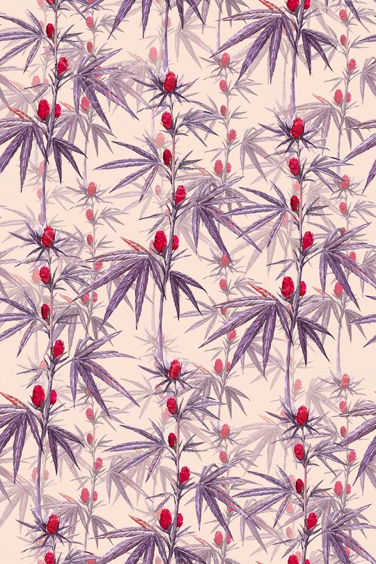 绿植树叶印花华亿平台图片