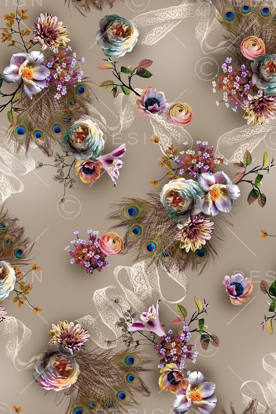 网布蕾丝印花华亿平台图片