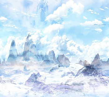 蓝色印花华亿平台图片