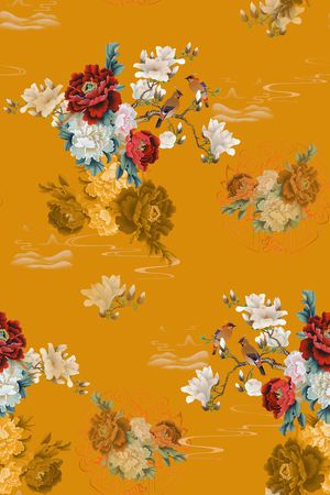 香云纱印花华亿平台图片