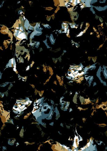 复古印花华亿平台图片