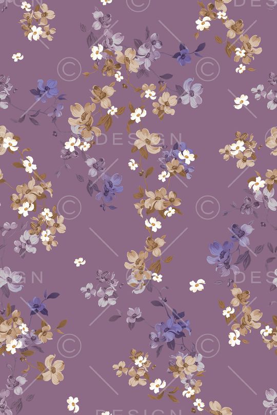 抽象花卉印花华亿平台图片