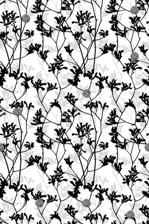 黑白华亿平台印花华亿平台图片