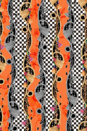 几何印花华亿平台图片