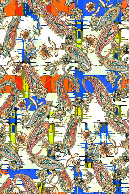 连衣裙印花华亿平台图片