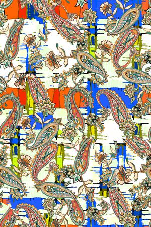 连衣裙印花华亿平台图片