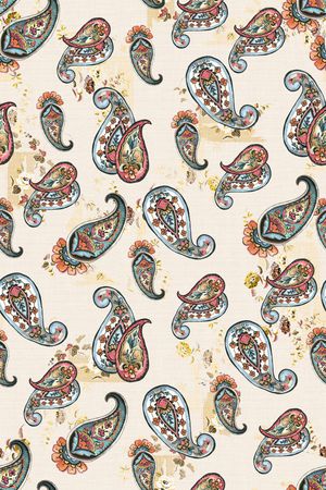 连衣裙印花华亿平台图片