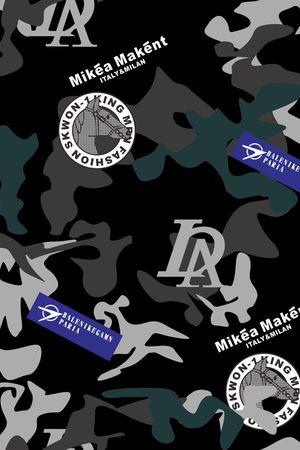 字母印花华亿平台图片