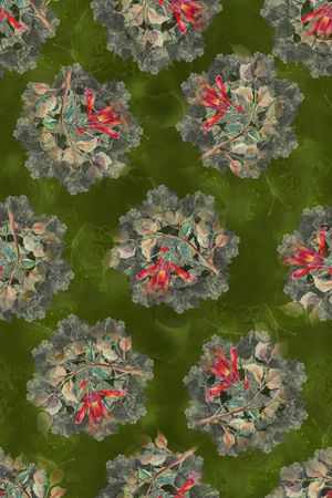 复古印花华亿平台图片