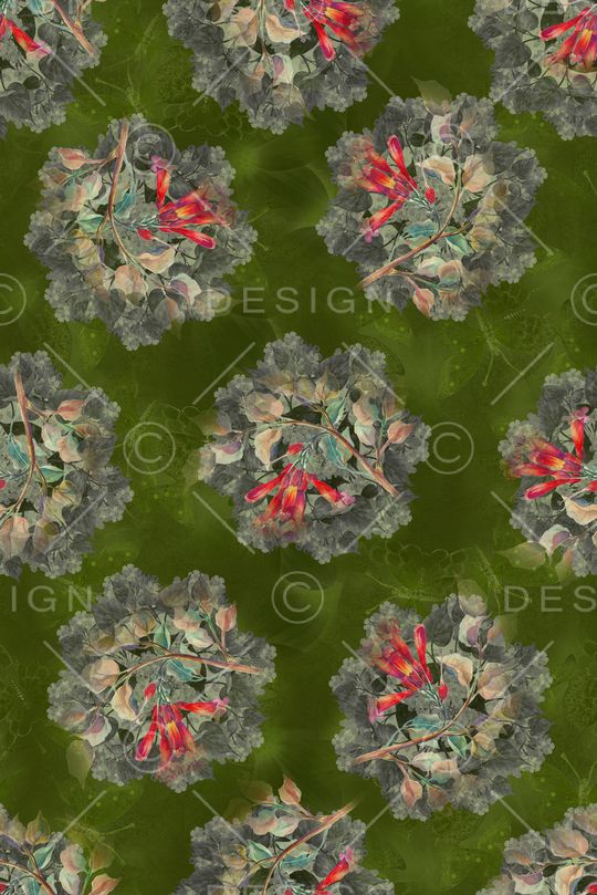 复古印花华亿平台图片