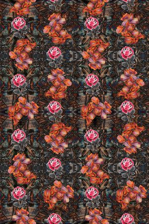 复古印花华亿平台图片