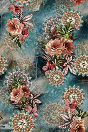 底纹印花华亿平台图片