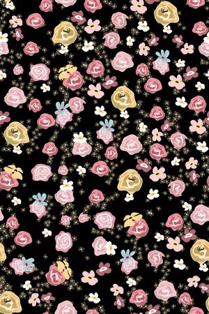 雪纺印花华亿平台图片