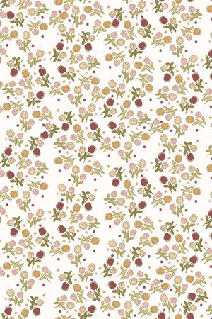 小清新印花华亿平台图片