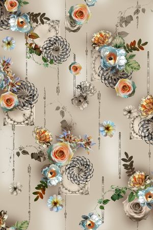 几何印花华亿平台图片