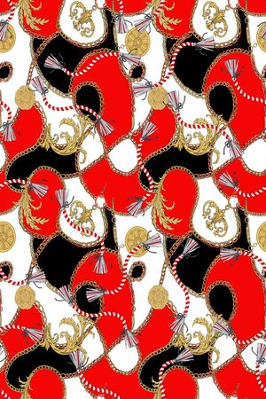 民族风印花华亿平台图片