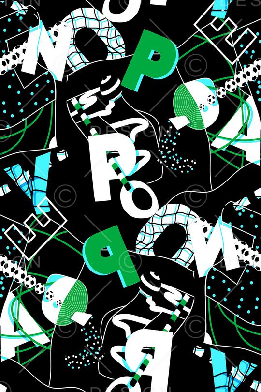 字母印花华亿平台图片