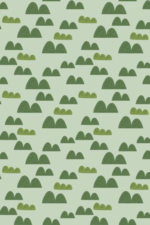 绿植树叶印花华亿平台图片