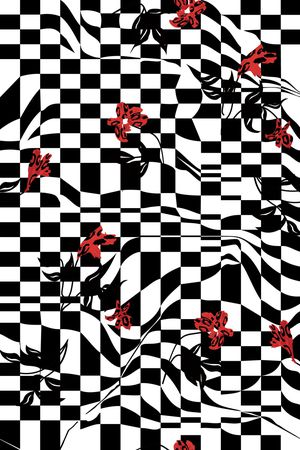 几何印花华亿平台图片