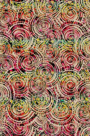 复古印花华亿平台图片