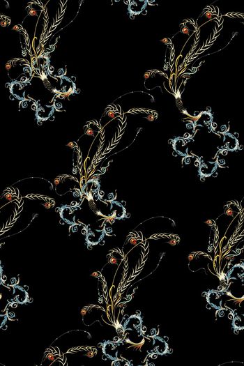 民族风印花华亿平台图片