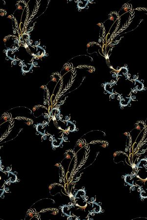 民族风印花华亿平台图片