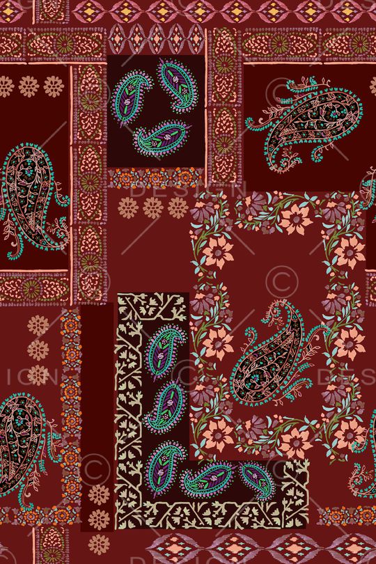 民族风印花华亿平台图片